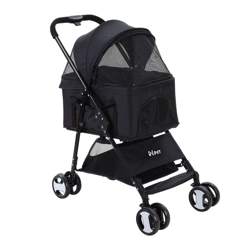 i.Pet Dog Stroller - Travel Pushchair.