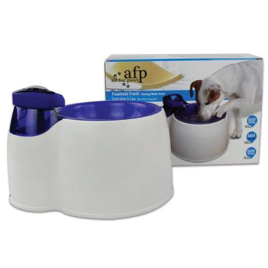 2L Fountain Fresh Pet Water Filter Bowl.